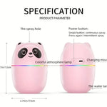 Load image into Gallery viewer, Neuclo 220ML USB Panda Mini Humidifier