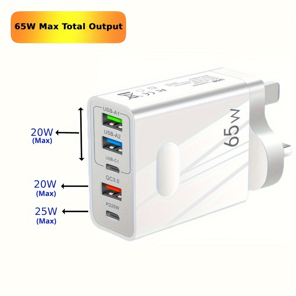 Novo 65W PD Multiport Fast Charging Cable