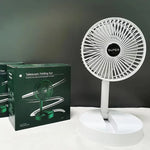 Load image into Gallery viewer, Neuclo Adjustable Rechargeable Fan With 3 Speeds