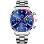 Load image into Gallery viewer, Deyros E4 Men Business Stainless Steel Quartz Watch
