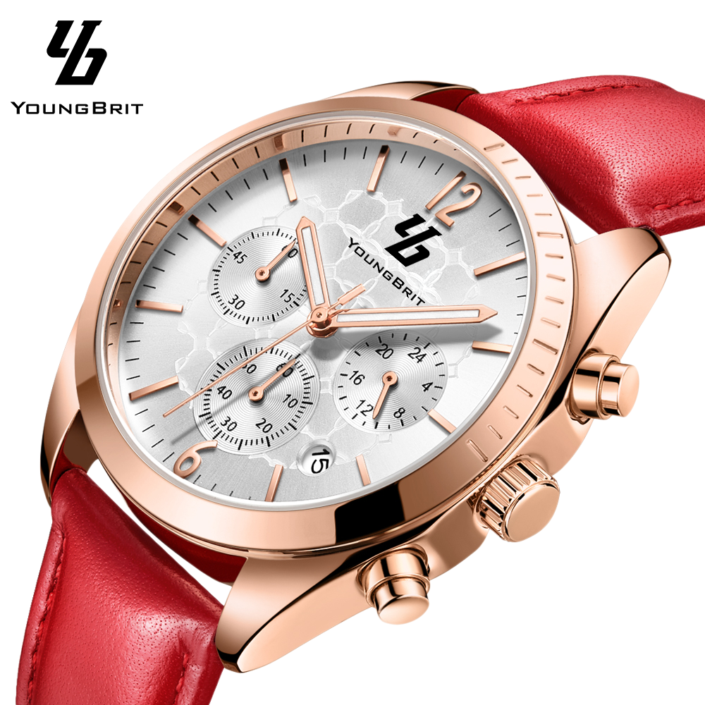 YoungBrit Seven Sisters Chronograph Watch