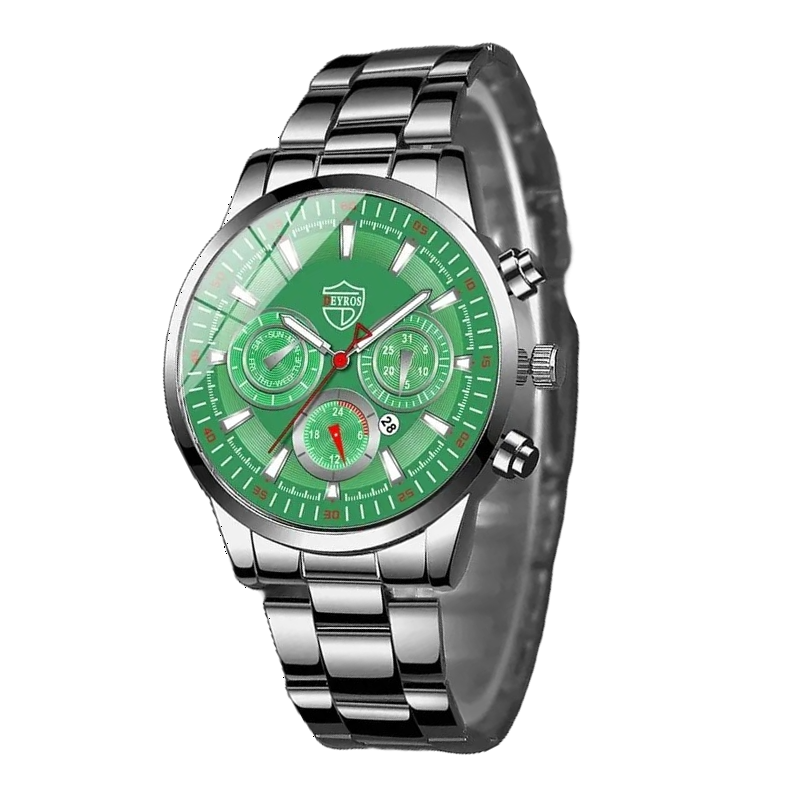 Deyros E3 Men Business Stainless Steel Quartz Watch