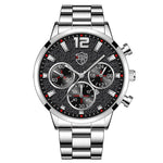 Load image into Gallery viewer, Deyros E6 Men Business Stainless Steel Quartz Watch
