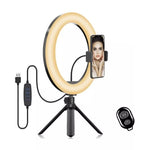 Load image into Gallery viewer, LED Ring Light With Tripod Stand
