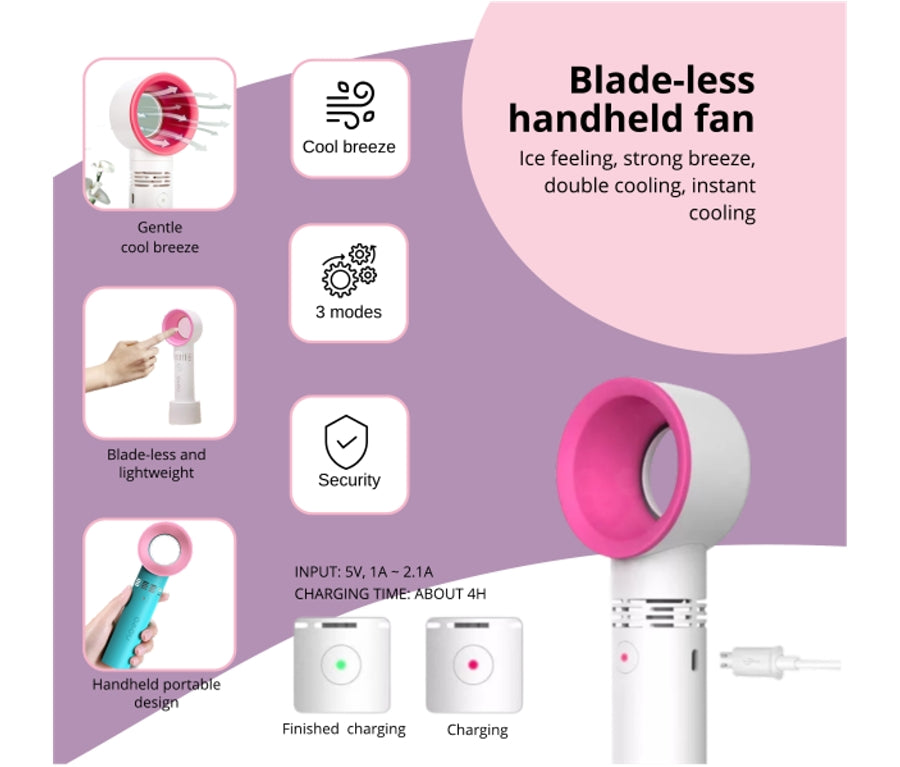 Novo Bladeless Handheld Fan