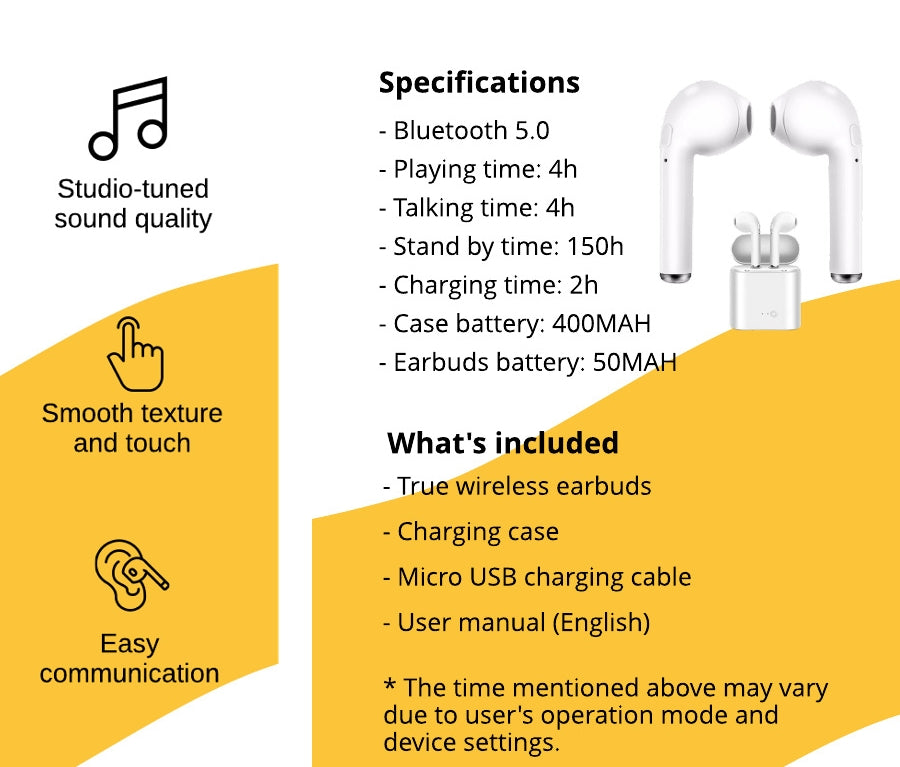 Novo Premium TWS Wireless Earbuds